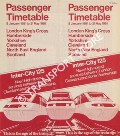 Passenger Timetable - London King's Cross, Humberside, Yorkshire, Cleveland, North East England, Scotland, 5 January 1981 to 31 May 1981 by British Railways Eastern Region